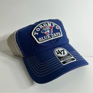Toronto Blue Jays MLB '47 Vintage Cooperstown Closer Cap Hat Mesh Baseball Men's